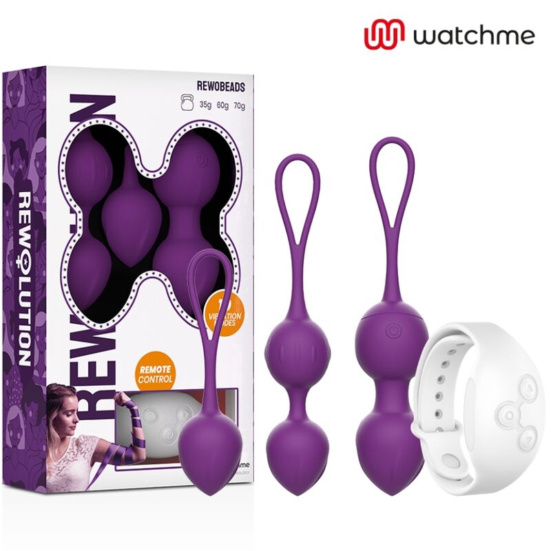 REWOBEADS SFERE VIBRANTI TELECOMANDO CON TECNOLOGIA WATCHME