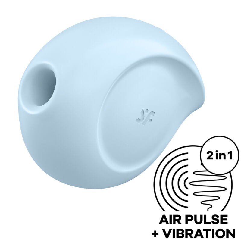 SATISFYER - STIMOLATORE DI IMPULSI D'ARIA SUGAR RUSH E VIBRATORE
