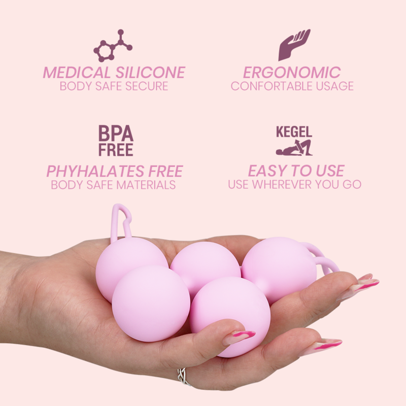 PELVIS HEALTH II RIABILITAZIONE DEL PAVIMENTO PELVICO - Palline cinesi