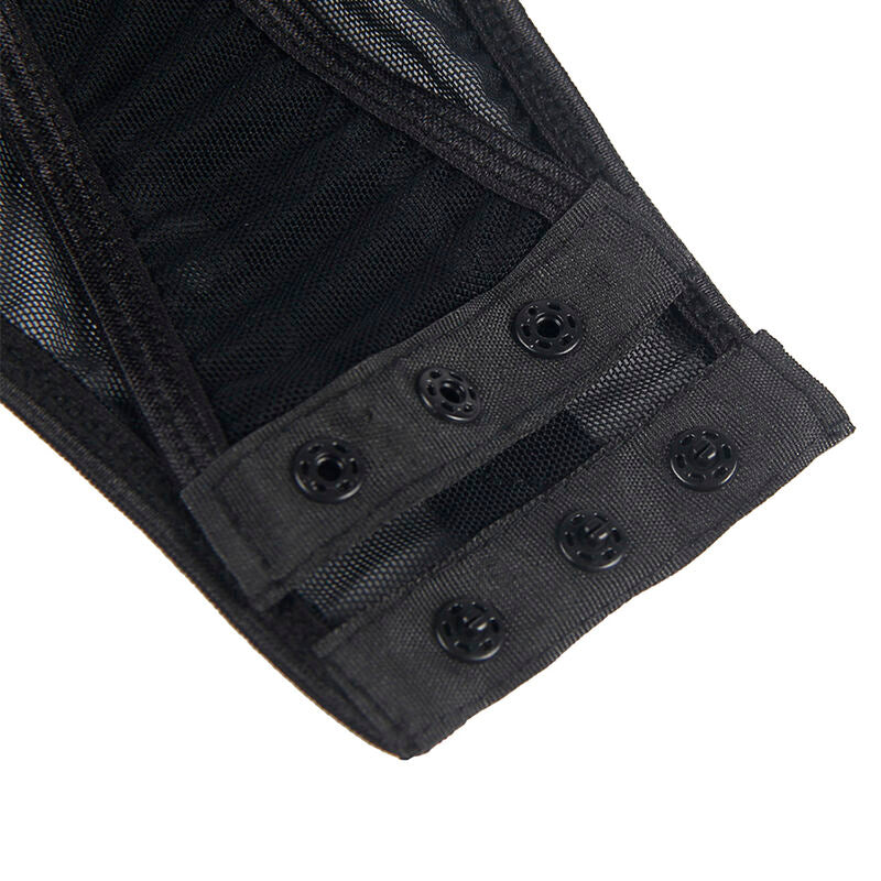 CORPETTO CON DETTAGLIO REGGISENO NERO S/M