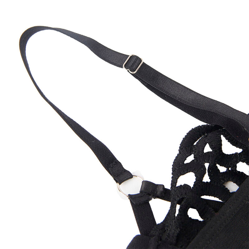 BODY SEXY IN PIZZO NERO S/M