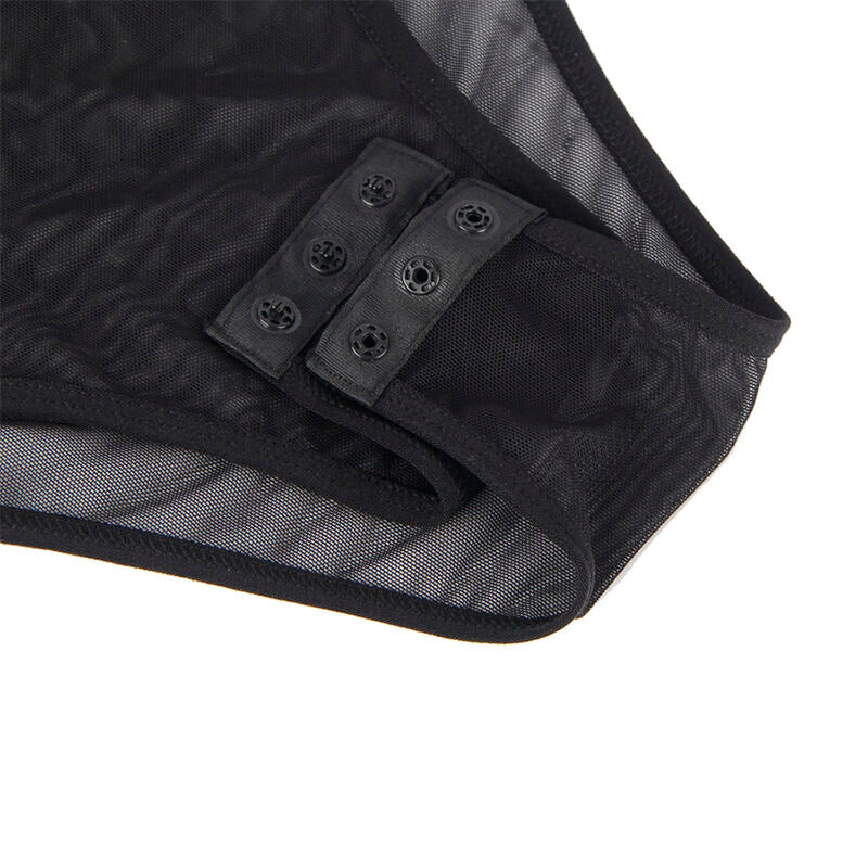 BODY SEXY IN PIZZO NERO S/M