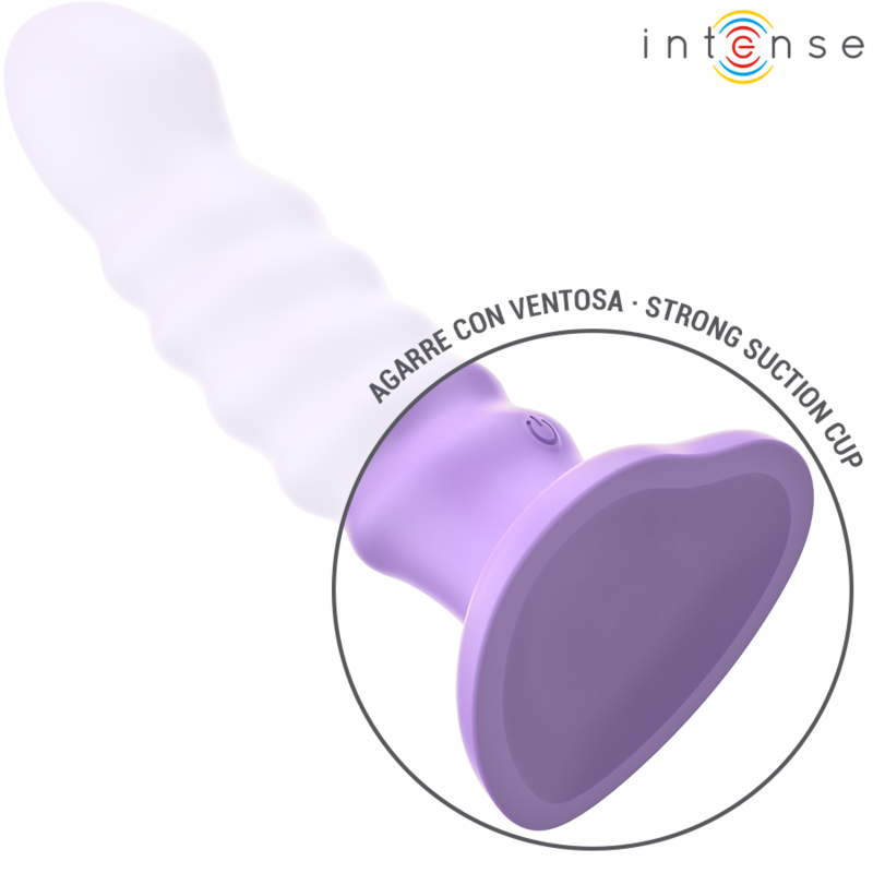 BRENDA VIBRATORE TAGLIA M DESIGN A SPIRALE 10 VIBRAZIONI TELECOMANDO VIOLA