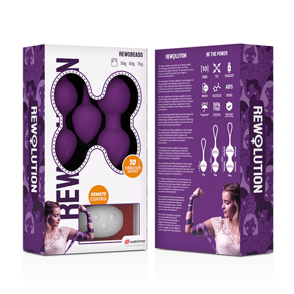 REWOBEADS SFERE VIBRANTI TELECOMANDO CON TECNOLOGIA WATCHME