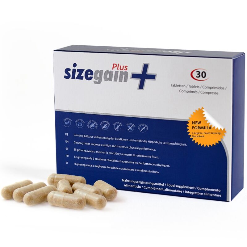 PILLOLE DISIZEGAIN PLUS PER INGRANDIRE IL PENE