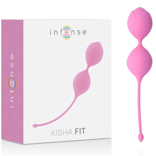 KISHA FIT IN SILICONE KEGEL ROSA Palline cinesi