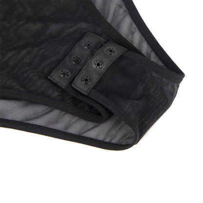 BODY SEXY IN PIZZO NERO S/M