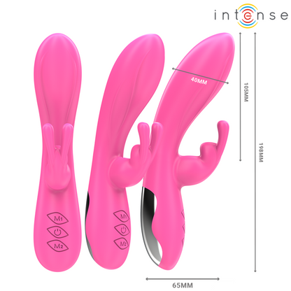 INTENSE - RANDALL VIBRATORE RABBIT 10 VIBRAZIONI ROSA