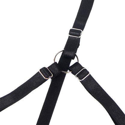 COMPLETO REGGISENO CON FIOCCO NERO REGOLABILE S/M