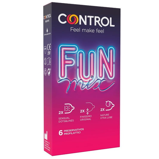 SENTITI DIVERTIMENTO MIX 6 UDS  PRESERVATIVI