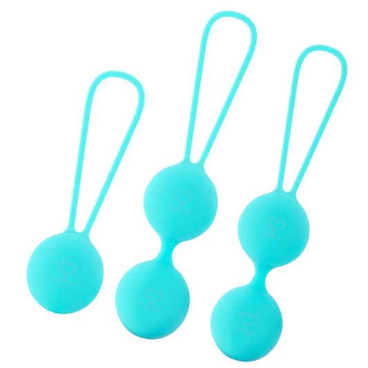 SET OSIAN PREMIUM IN SILICONE TURCHESE - Palline